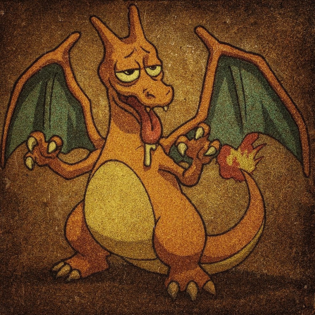 Final Form Charizard Unlocked. 

Goonizard.