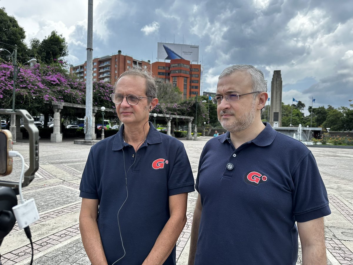 #GuiriAlAire | En minutos nos conectamos desde el Obelisco en Ciudad de Guatemala con <a href="/rodro77/">Rodrigo Arias</a> y <a href="/Br1Porzio/">Doc. Bruno Porzio</a>