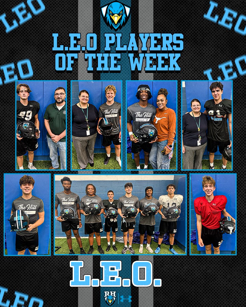 𝐋.𝐄.𝐎. 𝐏𝐋𝐀𝐘𝐄𝐑𝐒 𝐎𝐅 𝐓𝐇𝐄 𝐖𝐄𝐄𝐊 

Week 2 of our #LEO on and off the field! Shoutout to these young men for taking care of business in the classroom. 

#LEO | #Southside