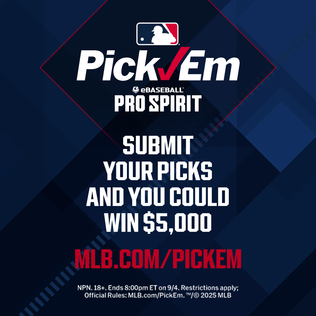 You have one more day to predict which teams will hit the most home runs in a 3-day span from 9/5-9/7!
 
Make your picks: MLB.com/pickem