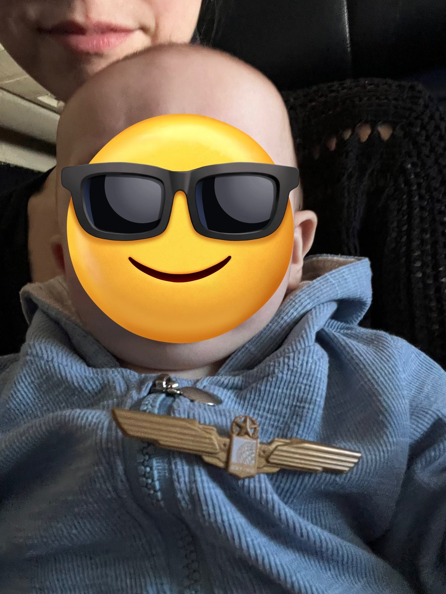 got his wings ✈️