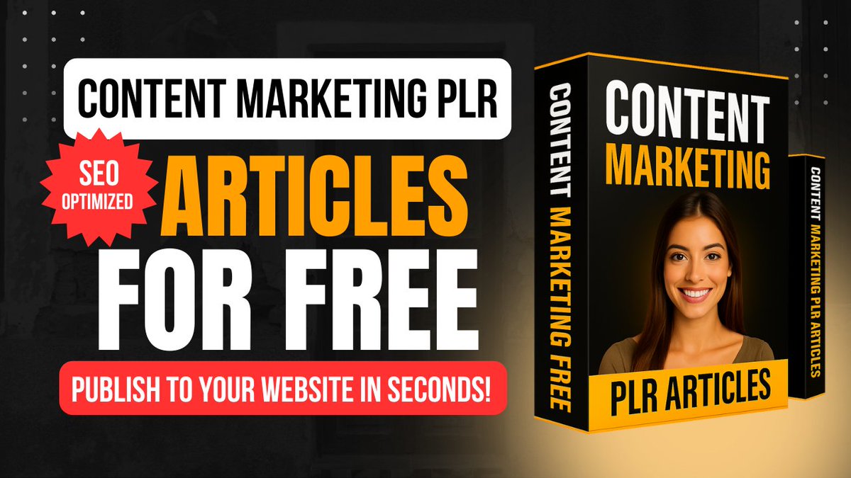 JustDreamItMedi's tweet image. 🚀 Get Free Content Marketing PLR Articles you can publish instantly! ✔️ SEO-optimized ✔️ Perfect for bloggers & marketers ✔️ Automated with WordPress autoblogging
👉 Start today: wpautoblogging.com/wordpress-auto…
#ContentMarketing #PLRArticles #BloggingTips