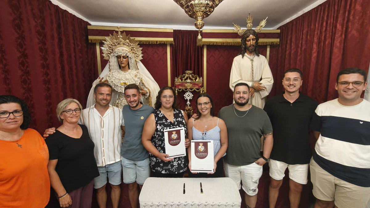 amlagrimas's tweet image. 𝐂𝐎𝐌𝐔𝐍𝐈𝐂𝐀𝐃𝐎 𝐎𝐅𝐈𝐂𝐈𝐀𝐋 🔴⚫️ 

Anunciamos el acuerdo con la Asociación de Nuestro Padre Jesús Cautivo y Rescatado y Nuestra Señora de la Victoria de la localidad sevillana de Olivares para acompañarles musicalmente el próximo 𝐒𝐚́𝐛𝐚𝐝𝐨 𝟐𝟏 𝐝𝐞 𝐌𝐚𝐫𝐳𝐨 𝐝𝐞…