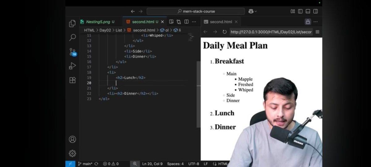doAllcode's tweet image. Journey of Day One to One Day fullstack development.
Day 3 done ✅
Thank you @coderArmy9 and team
Thank you @rohit_negi9 ( Bhaiya) &
@adityatandon02 (Bhaiya)