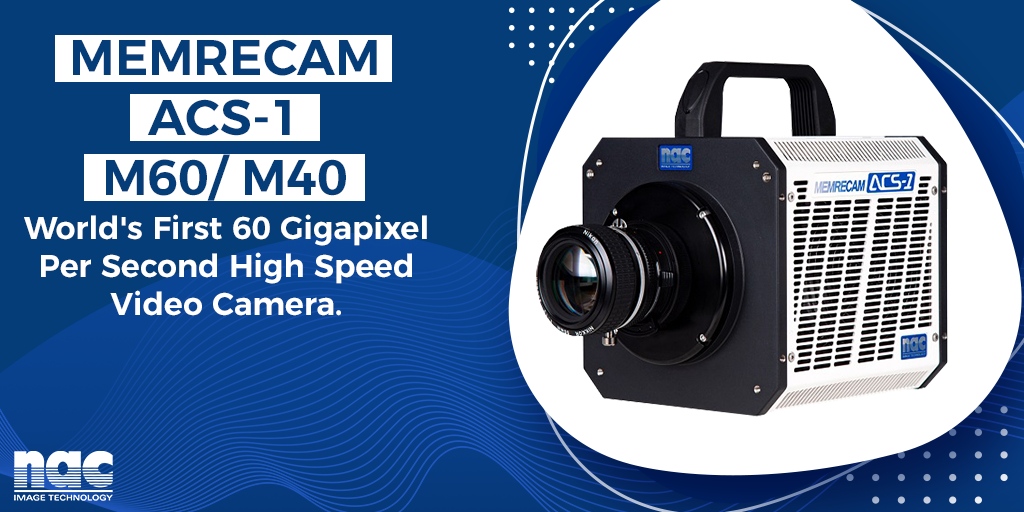 Cutting-edge speed and clarity: MEMRECAM ACS-1 M60/M40/M30 – high-speed mastery  Experience the ultimate in high-speed video with the ACS-1 series, featuring up to 60,000 fps in standard mode and an impressive 150,000 fps in Boost4 mode.  Check it out: rebrand.ly/748ff6