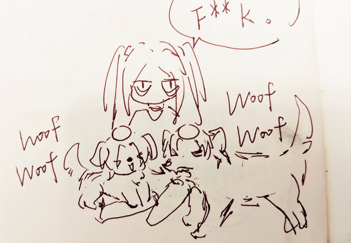 egg__114514's tweet photo. Queen and her two dogs🤓👆
#miromance #mirabby #miromabby#kpdh#KEPOPDEMONHUNTERS https://t.co/LxWkcYhlpt