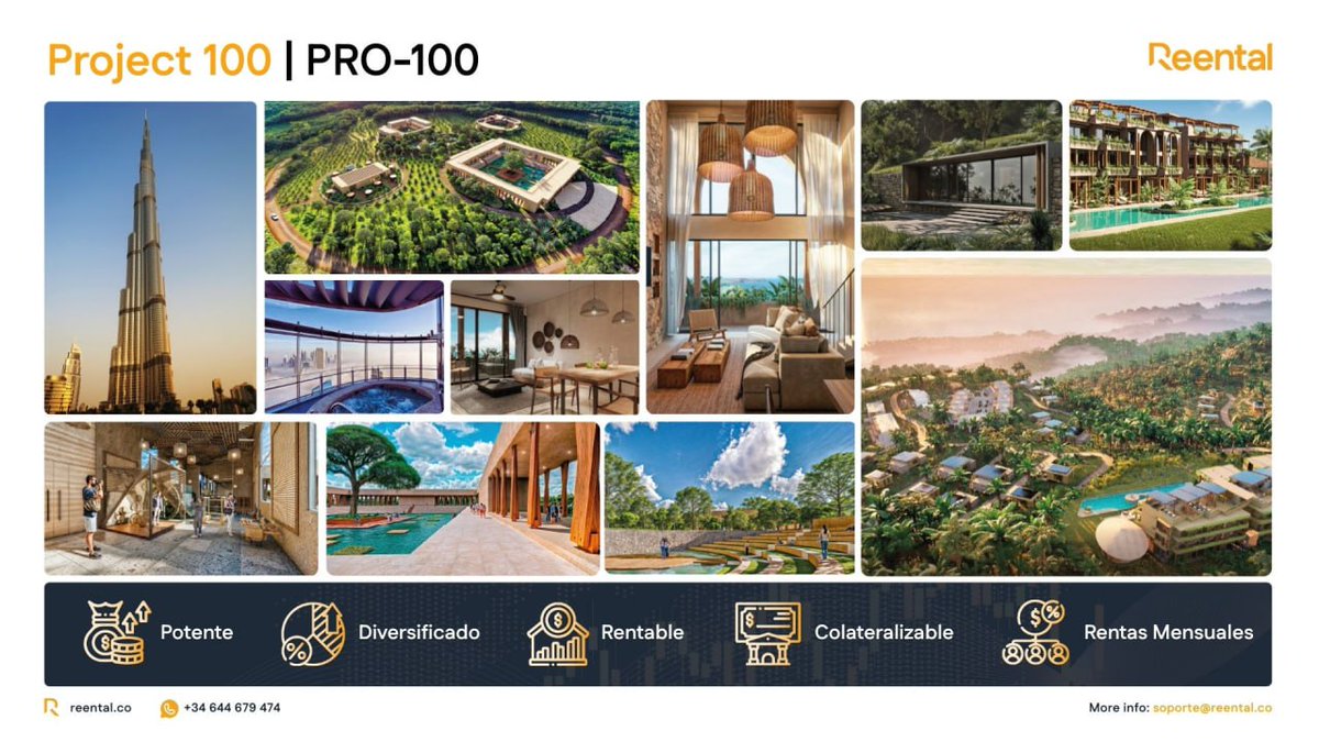 💥🌆 Project 100 is here! 🌆💥

This is not just another launch… it’s a turning point.
A unique opportunity that marks the new era of Real Estate Investing 3.0. 🌍

🔹 The most ambitious in our history
🔹 Designed to surpass everything before
🔹 With surprises and special