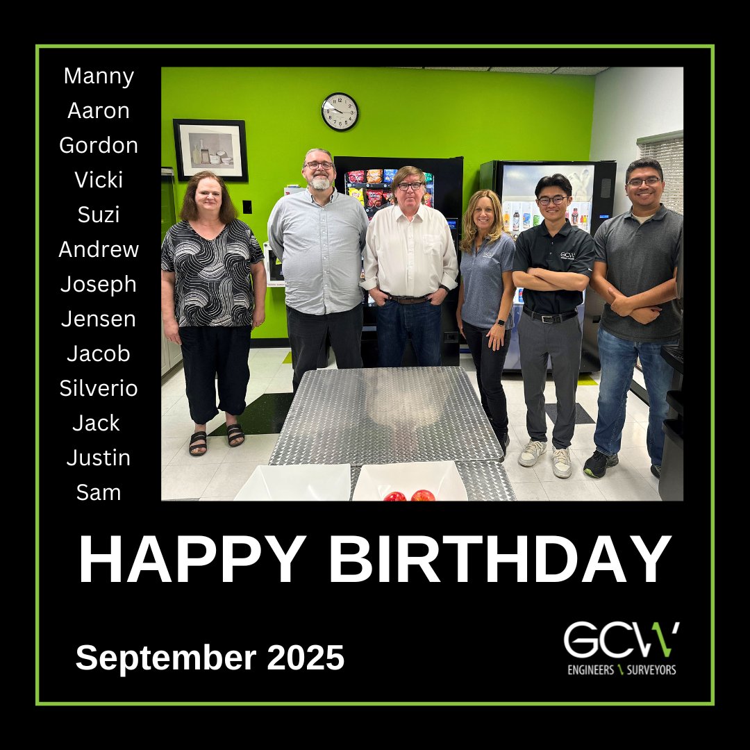 Today we are celebrating our GCW team members with birthdays this September. Wishing all of you a wonderful year ahead! #SeptemberBirthdays #LifeAtGCW
