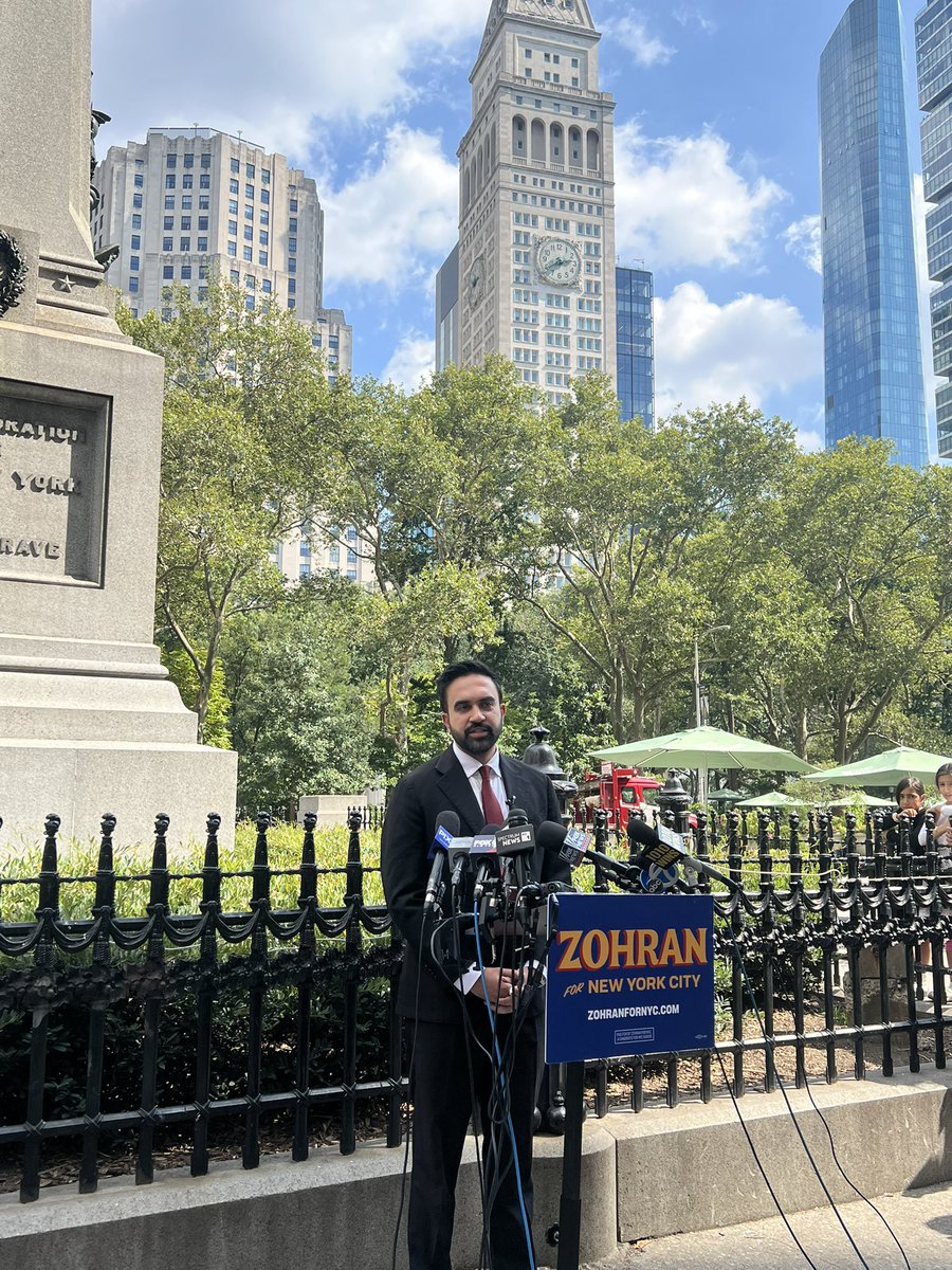 Morgan McKay (@morganfmckay) on Twitter photo “Today we have learned what New Yorkers have long suspected, that Andrew Cuomo is Donald Trump's choice to be the next mayor of this city,” <a href="/ZohranKMamdani/">Zohran Kwame Mamdani</a> says in response to news that the Trump administration is considering offering <a href="/NYCMayor/">Mayor Eric Adams</a> and <a href="/CurtisSliwa/">Curtis Sliwa</a> a job “Today we have learned what New Yorkers have long suspected, that Andrew Cuomo is Donald Trump's choice to be the next mayor of this city,” <a href="/ZohranKMamdani/">Zohran Kwame Mamdani</a> says in response to news that the Trump administration is considering offering <a href="/NYCMayor/">Mayor Eric Adams</a> and <a href="/CurtisSliwa/">Curtis Sliwa</a> a job