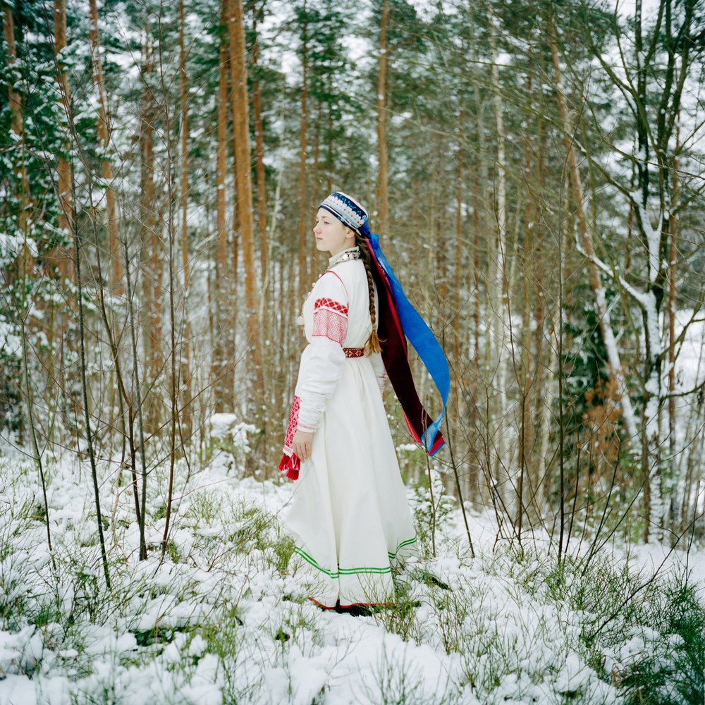 A Seto girl, Estonia.