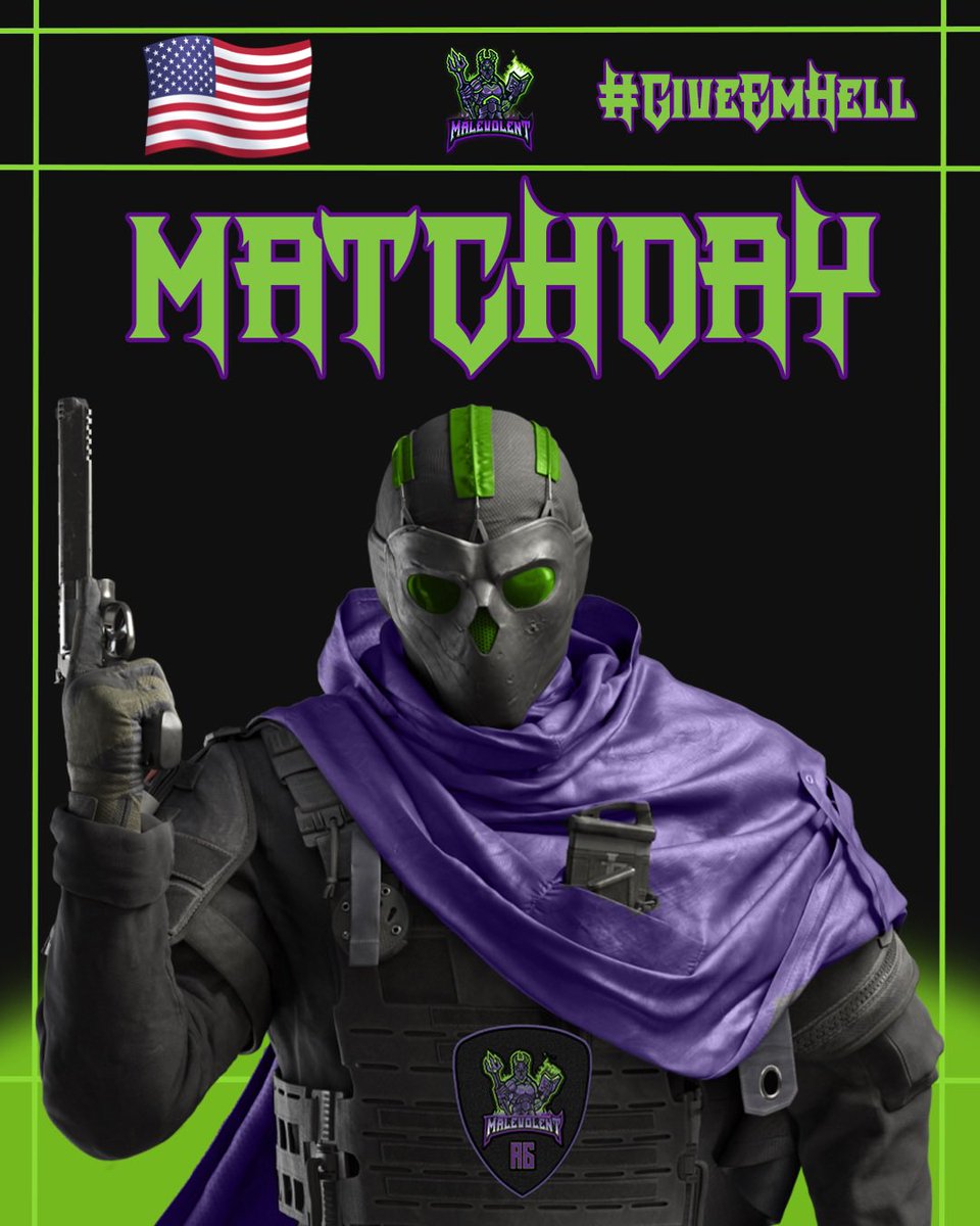 MalevolentEC's tweet image. 💚 #MalR6 Gameday! 💚

 @AGLR6X time! currently sitting at 6pts

They definitely will be falling

🆚 #EmberFallR6
⏰ 8:30pm EST

😈 @SonicalIy
😈 @PandaeFPS 
😈 @ItzMeRelic
😈 @qKeeganR6
😈 @ArikshaR6

📺 twitch.tv/sonicaliy

#GiveEmHell | #ImpArmy😈 | @evo9x