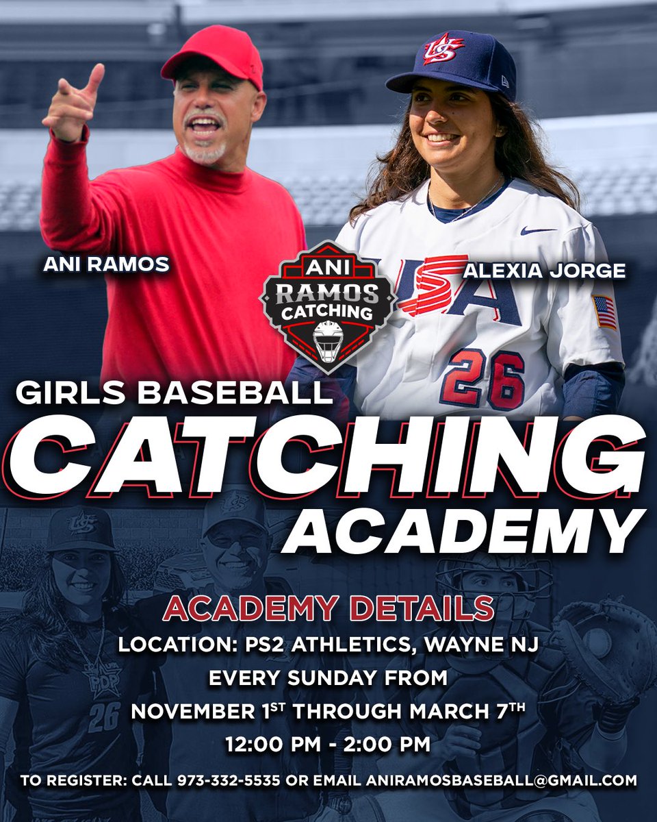 Ani Ramos Catching Academy tweet media