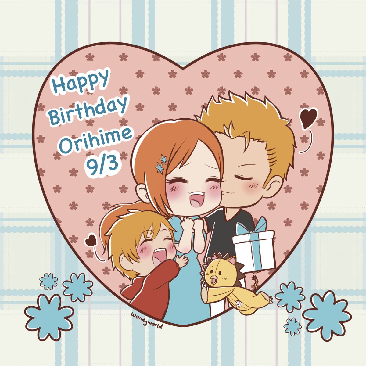✨🎊🎂🍓Happy Birthday Orihime🍓🎂🎊✨