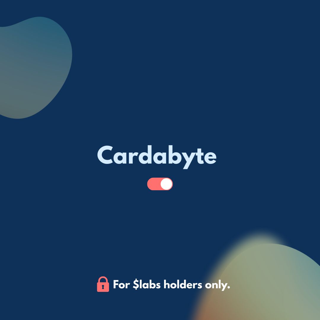CardaLabs (Prev. CardaChain) tweet media