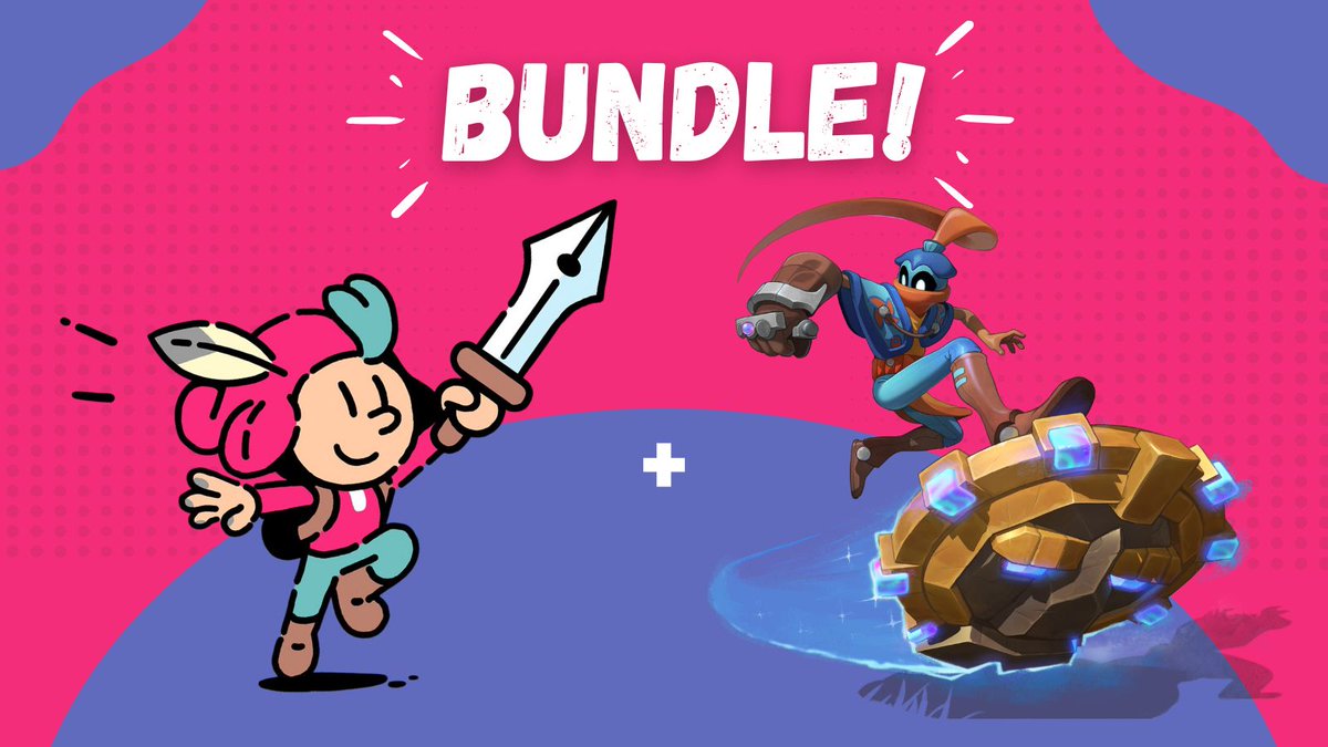 betheknightling's tweet image. Together at last, the Knightling and the Squire. @apossf  🛡️⚔️

Get The Knightling and The Plucky Squire together and save an additional 10%. If you already own one, you can get the other at an even bigger discount!

store.steampowered.com/bundle/58231/T…