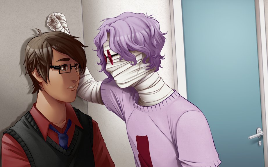 We're happy to announce that Monstrous Lovers, our boys' love visual novel about a social worker that moves to a town full of monsters inspired by the b&amp;w era of cinema.... is coming to consoles on September 12th!

#BoysLove  | #visualnovel