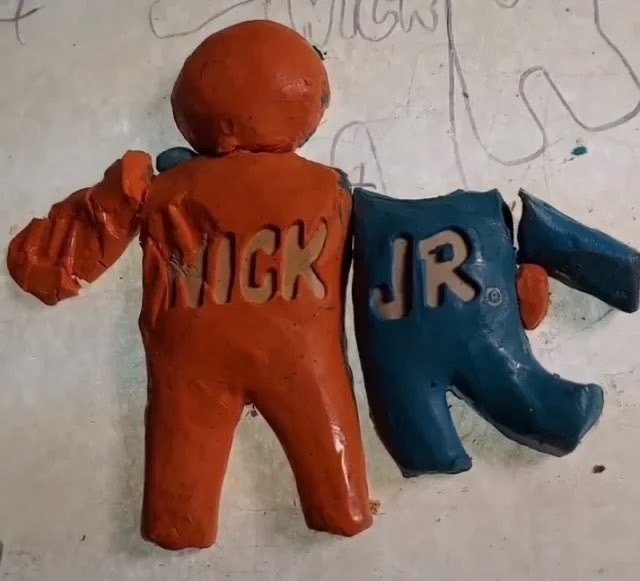 Nick Jr. Productions clay models 1999 vs 2022