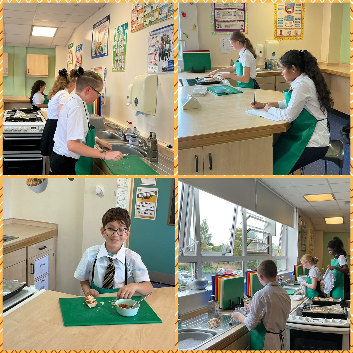 First practicals this week with #SuperS1. Learning how to use the grill safely under the watchful eye of their peer assessor. Well done everyone. 🤩💯<a href="/StThomasAqSec/">St Thomas Aquinas</a> <a href="/Mr_Henry_STA/">⭐️Team S1⭐️</a>