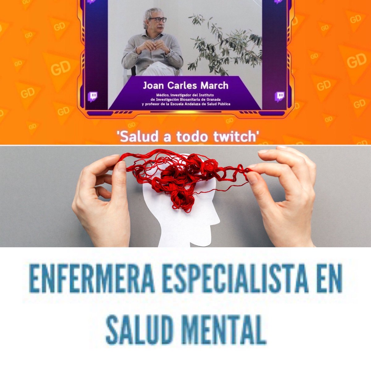 #SaludATodoTwitch #enfermeras en #saludmental 

Invertir en enfermería es + eficiente:

👉reduce hospitalizaciones

➡️acorta estancias

❌mejora uso recursos

Si hay una enfermera especialista en #SaludMental en centro de salud, se puede evitar ingresos

✅youtube.com/live/Cf9h6_QND…
