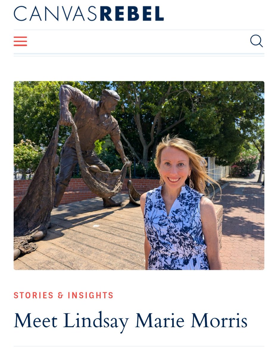 In this interview, I share how I bring overlooked histories into my novels and help other writers uncover the stories waiting in their own families through book coaching and classes. canvasrebel.com/meet-lindsay-m…