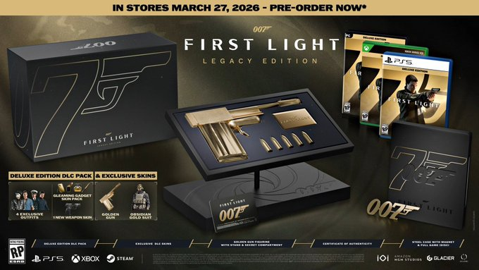 WE WILL HAVE THE LEGACY EDITION! 🗣️

I'm not sorry for shouting. This is EPIC. #007FirstLight