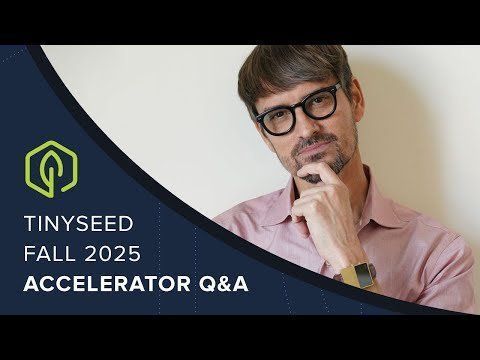 tinyseedfund's tweet image. Psst - If you missed this morning&apos;s live Q&amp;amp;A all about TinySeed Fall 2025 applications, you can rewatch it here (and see select questions): tinyseed.com/latest/fall-20…