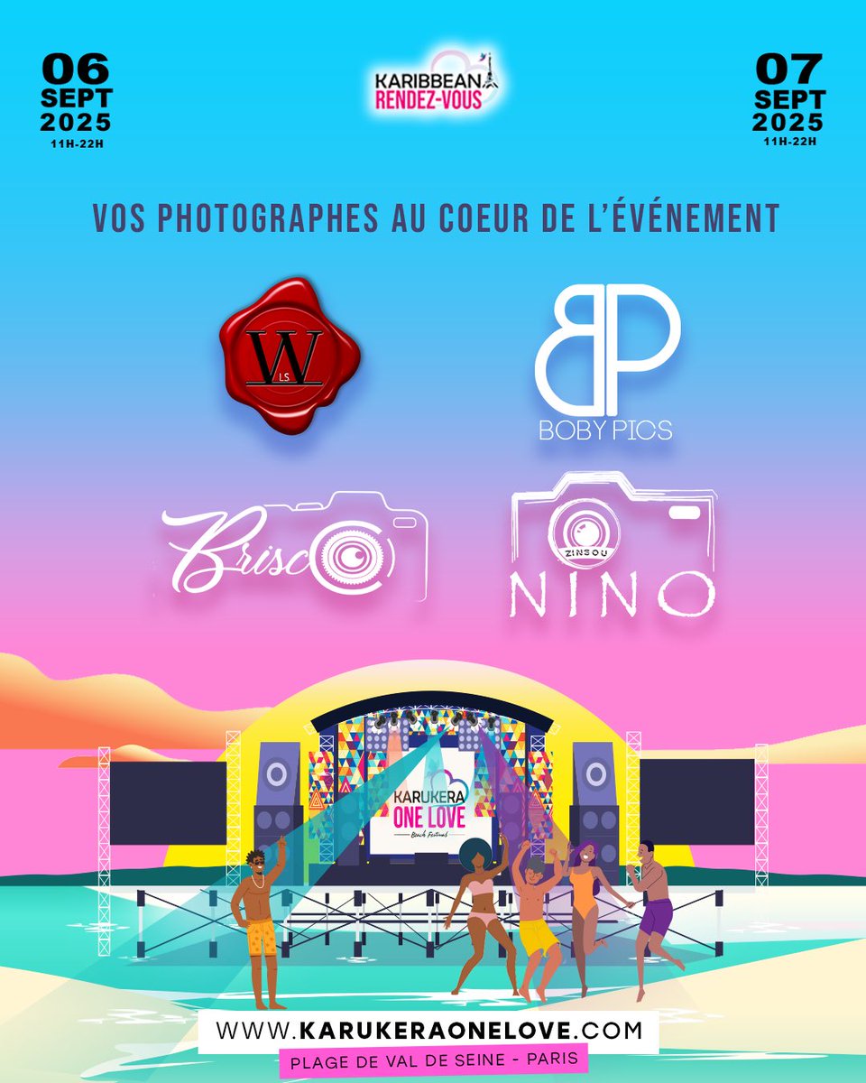 ✨ Smile &amp; #sharethelove ✨
Nos photographes officiels seront là pour capturer vos plus beaux looks !

➡️ Repérez-les et laissez-vous shooter… et peut-être que vous retrouverez votre 📸 sur nos réseaux très bientôt.

🔗 Derniers tickets en bio ou sur bizouk.com
