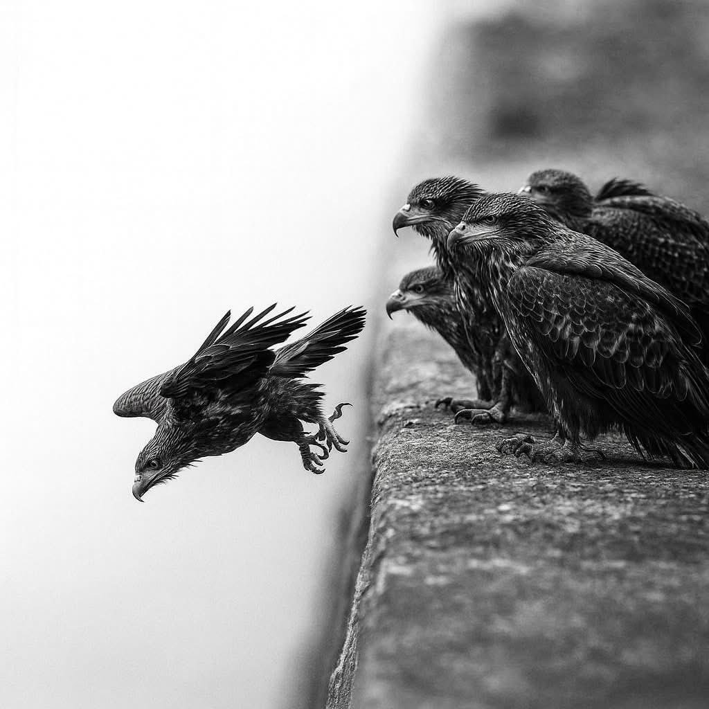 Take risks and conquer your fears. 🦅