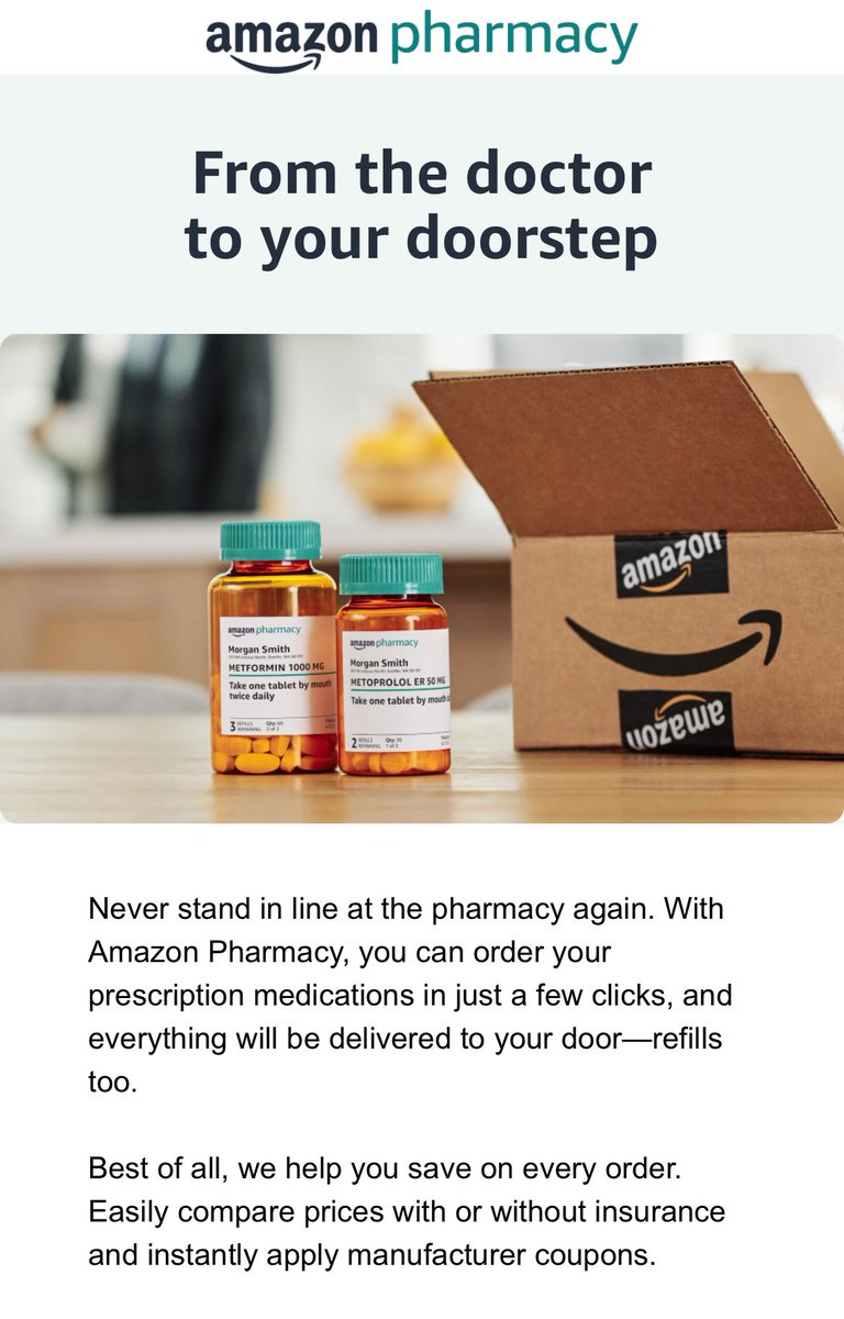 I welcome this. I hope Jeff bezos makes another giga trillion dollars by disrupting healthcare and allowing folks to have Amazon insurance or some shit and not have it tied to a job. I hope he has 69 more mega weddings.