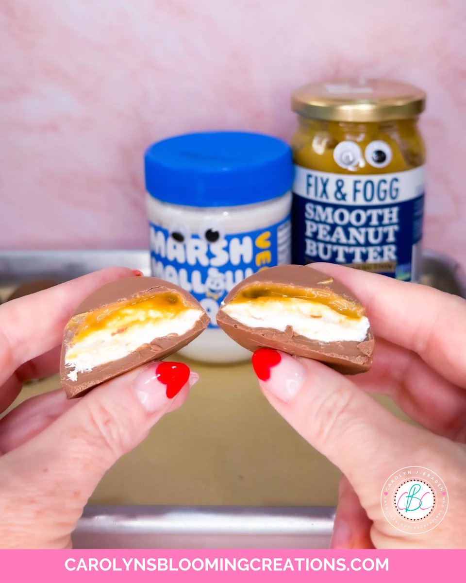 carolynjbraden's tweet image. Don’t just talk…DO IT💖
Make these!!!! The Fluffernutter began in the northern US in the early 1900’s and now it’s making a comeback. These 4 ingredient Fluffernutter candies are EASY to make and so yummy! 
Full printable recipe 🔗 carolynsbloomingcreations.com/carolynsdailyd…
#fluffernutter