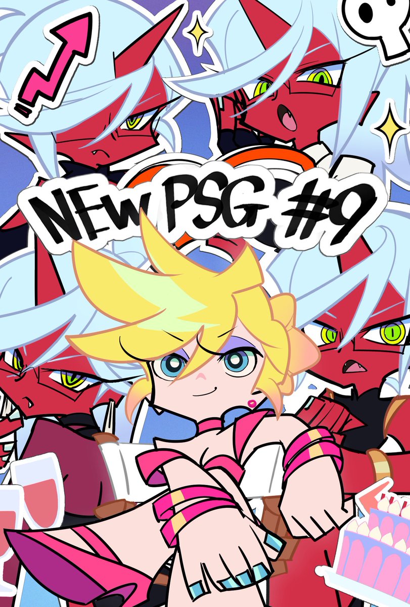 #Newパンスト  9話 EP21「Six hundred Sixty Six Candles」
LO/原画で参加させていただきました📸👗

いつもと違う装いのニーソックスさんが沢山描けて楽しかったです🍑

よろしくお願いします！
#NewPSG