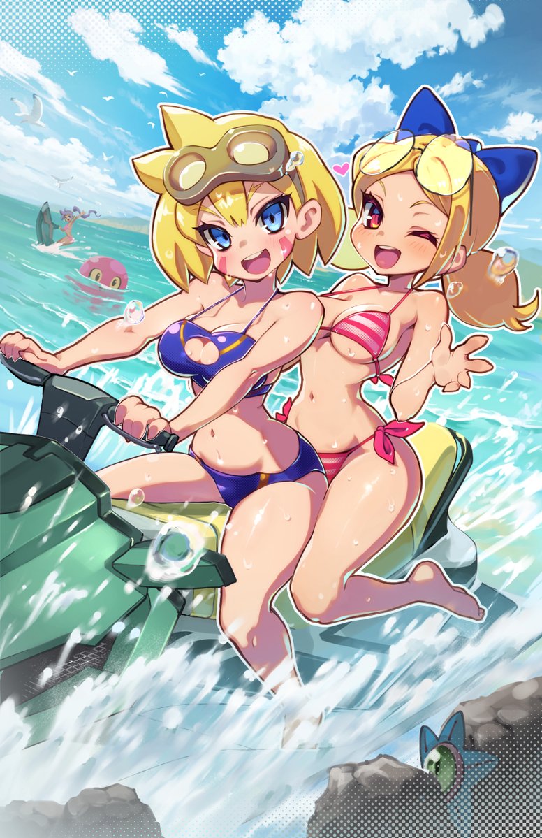 Life is PI🥧 (@lifeispi314) on Twitter photo 🥽🎀👙Here is my full illustration for the 2025 #Shantae Swimsuit Special from <a href="/UdonEnt/">UDON Entertainment</a>, <a href="/MrBozon/">Matt Bozon</a>, and <a href="/Erinbozon/">Erin Bozon</a>! Now available: store.udonentertainment.com/collections/sh… 🥽🎀👙Here is my full illustration for the 2025 #Shantae Swimsuit Special from <a href="/UdonEnt/">UDON Entertainment</a>, <a href="/MrBozon/">Matt Bozon</a>, and <a href="/Erinbozon/">Erin Bozon</a>! Now available: store.udonentertainment.com/collections/sh…