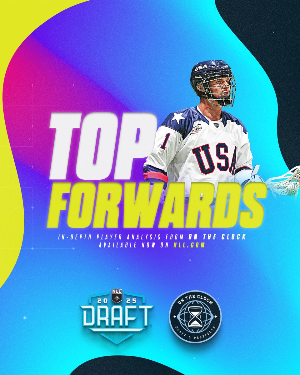 Your guide to the top forwards in the 2025 NLL Draft is live on NLL.com 

📋 nll.com/news/2025-nll-…