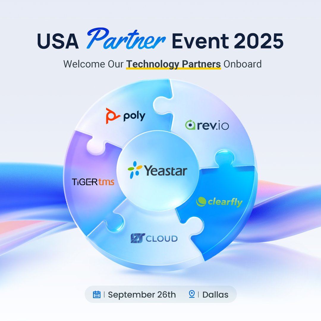 TeleDynamics_TX's tweet image. On September 26, @Yeastar is bringing together industry experts for an exclusive partner event in Dallas. Joining us for this special gathering include Poly, REV .io,  Clearfly, TigerTMS, and IZT. 

Secure your spot: hubs.li/Q03GlNjw0

#Yeastar #PartnerEvent