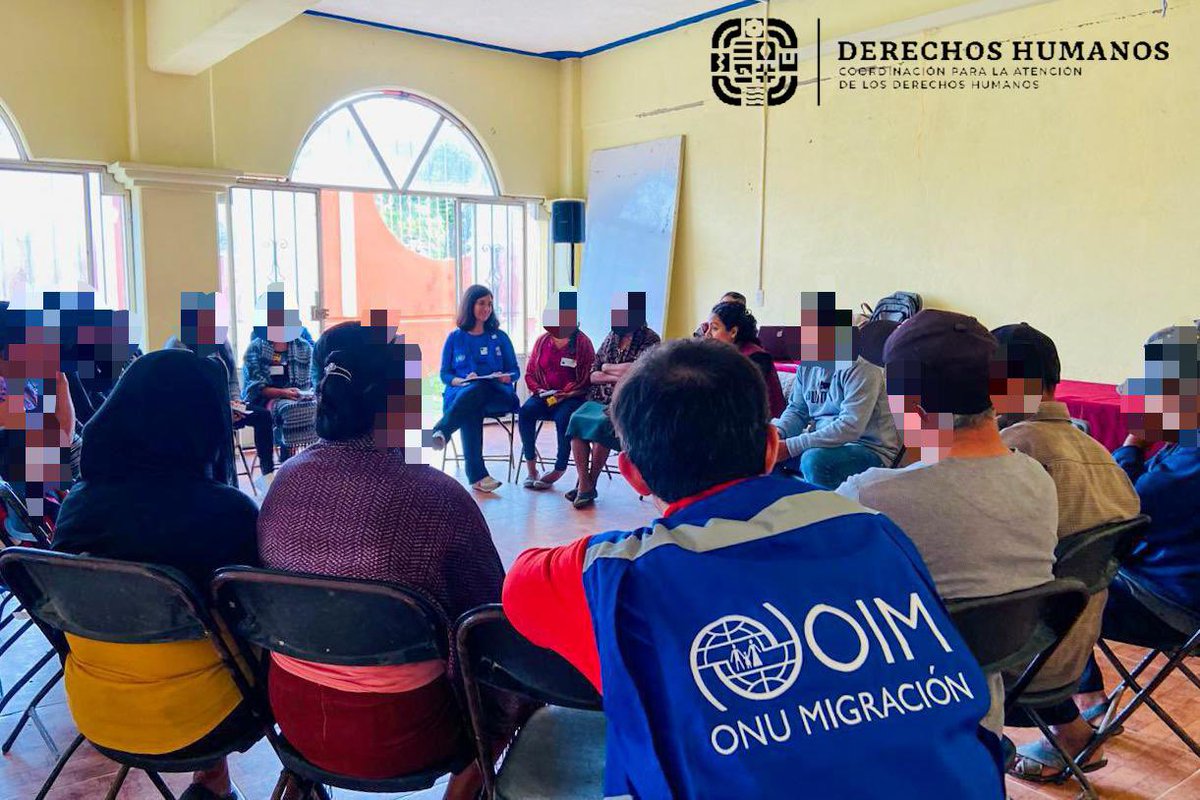 🤝 Desde <a href="/OIM_Mexico/">OIM México</a>, <a href="/ONUDHmexico/">ONU-DH México</a> y ACNUR México celebramos la aprobación de la Ley para Prevenir, Atender y Reparar Integralmente el Desplazamiento Forzado Interno en Oaxaca, y felicitamos al Gobierno y al Congreso de Oaxaca por hacerlo posible.