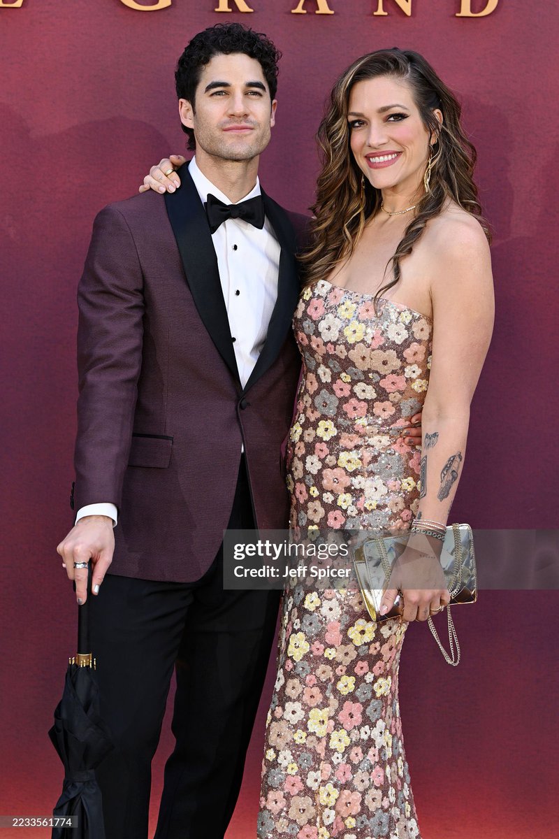 dcrissdaily's tweet photo. Darren and Mia in attendance at the "Downton Abbey: The Grand Finale" World Premiere today in London, England https://t.co/BhG22srphl
