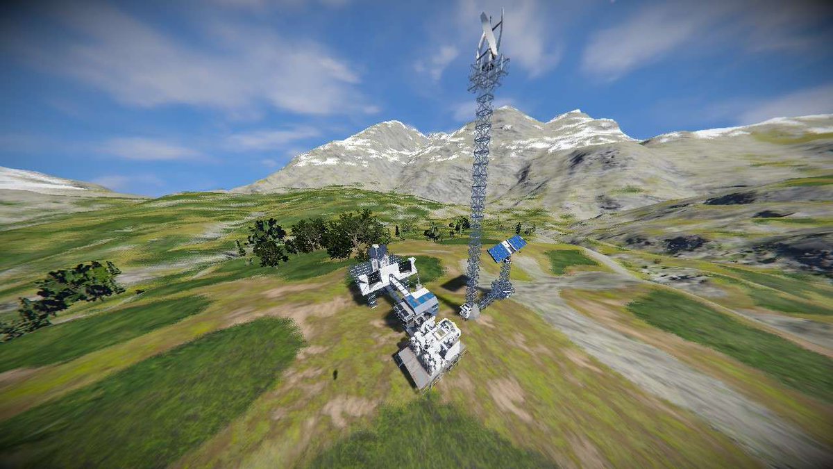 GUARDIAN_C_'s tweet image. Gente voy a tardar más en los modelos, space engineer ahora comparte mi alma con bleder 
Estoy haciendo mi base xd:
#spaceengineer