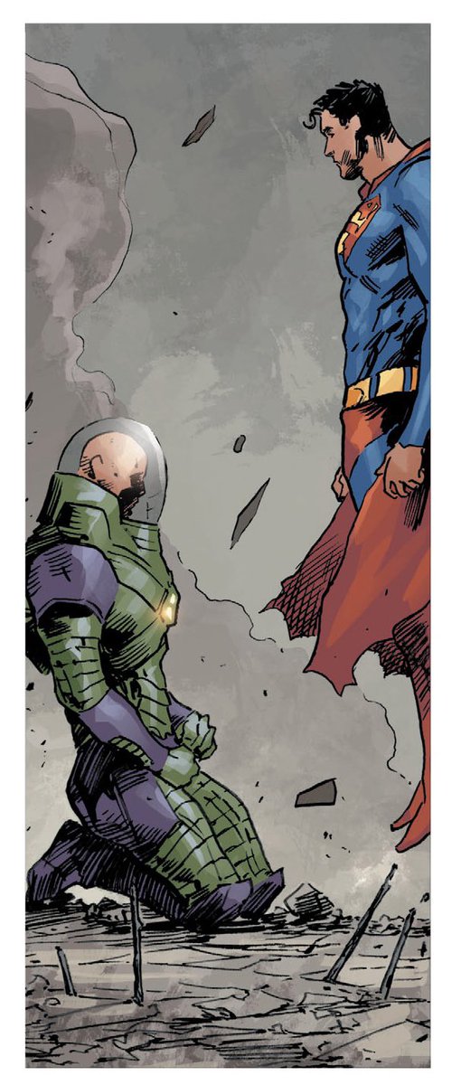 TomTaylorMade's tweet image. Superman and Lex Luthor. 
After the fall of Metropolis. 
From our #DCeased series. 
#Superman #LexLuthor