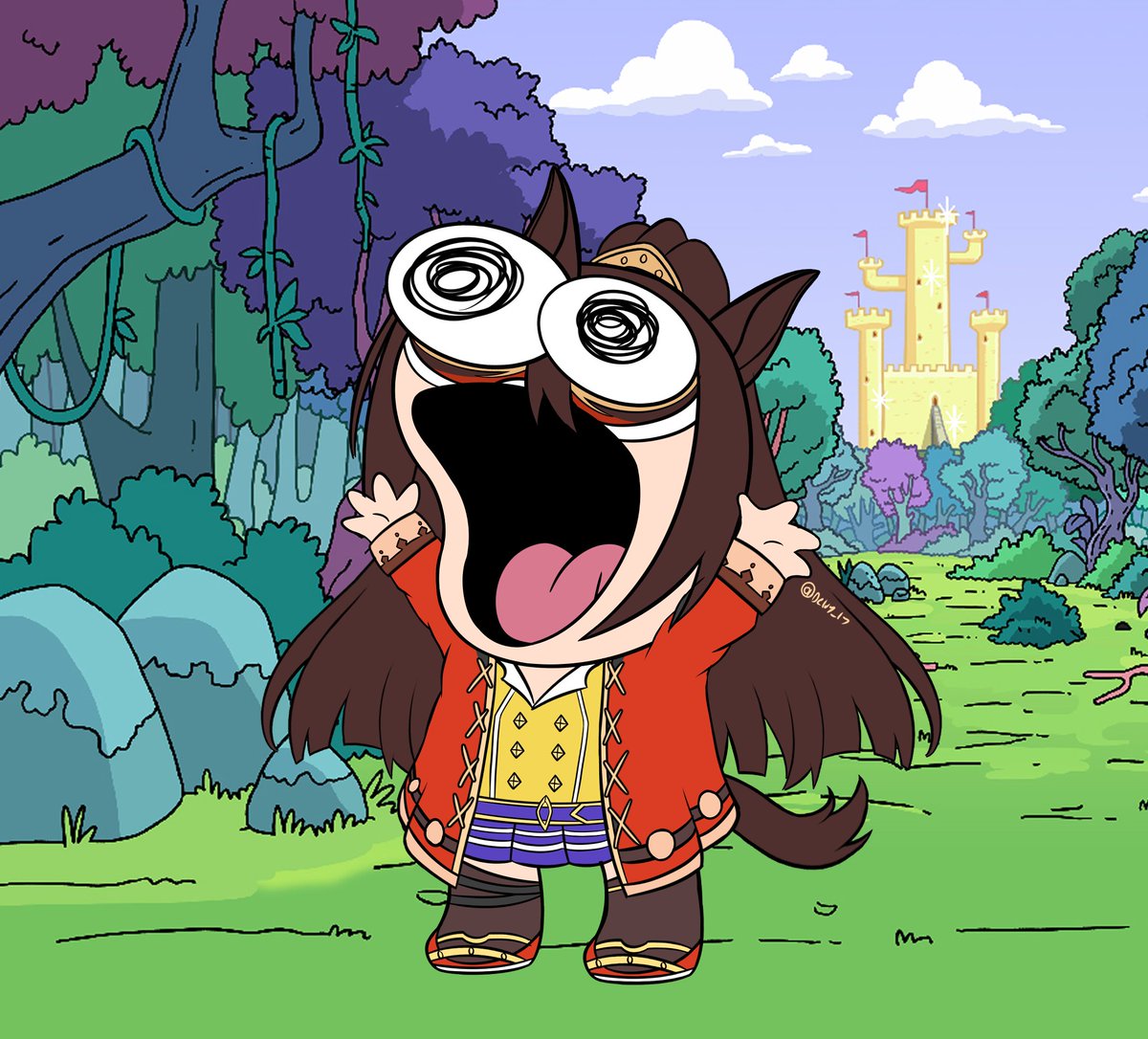 Delvy_17's tweet image. I LOVE RACING TRAINER-SAN !!!!!!!!