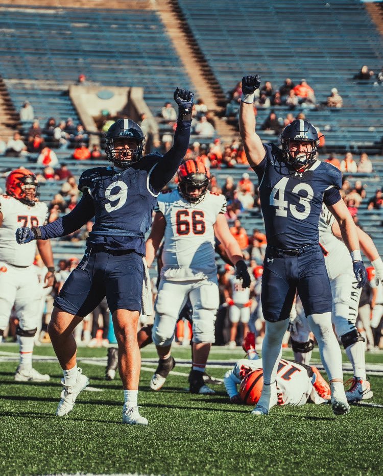 #AGTG After an amazing conversation with <a href="/CoachJanecek/">Tim Janecek</a> I am humbled and blessed to receive another Division 1 offer from <a href="/yalefootball/">Yale Football</a> <a href="/AlexKurtzYale/">Alex Kurtz</a> <a href="/coach_smcgowan/">Sean McGowan</a> <a href="/CoachRenoYale/">Tony Reno</a> 
<a href="/YUFBRecruiting/">Yale Football Recruiting</a> <a href="/DullesFootball/">DHS Viking Football</a> <a href="/CoachGarrey/">Bill Garrey</a> <a href="/Coach_NJones/">Nick Jones</a> <a href="/TFloss32/">Todd Glawson</a> <a href="/samspiegs/">Sam Spiegelman</a> <a href="/Perroni247/">Brian Perroni</a> <a href="/dctf/">Dave Campbell's — TexasFootball.com</a>