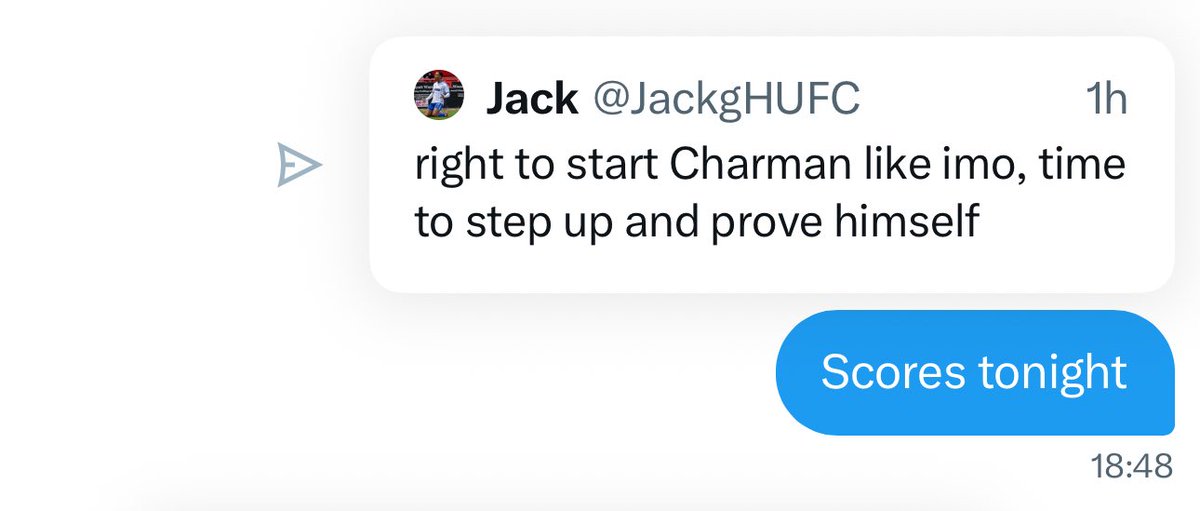 Just saying. 

Buzzing for the bloke, works incredibly hard and deserves it based off recent performances 👊🏻