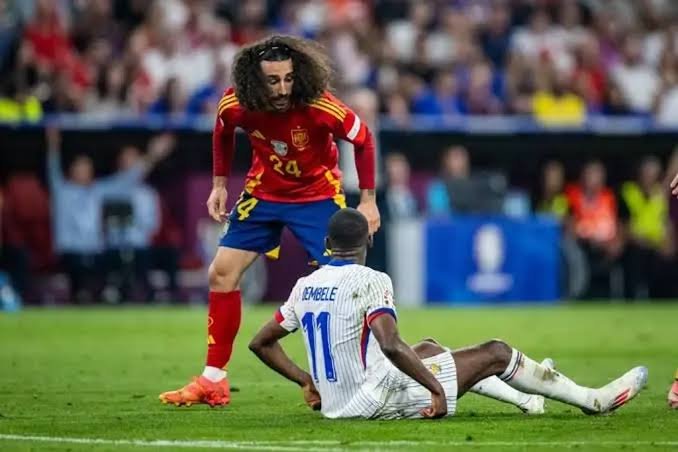 ‼️ Marc Cucurella: "It might be Ousmane Dembele, who is the toughest opponent I’ve faced so far.

He’s very quick and uses both feet, so he can come out from either side. The truth is that I’ve struggled a lot against him because I didn’t know how to stop him."

{AS}