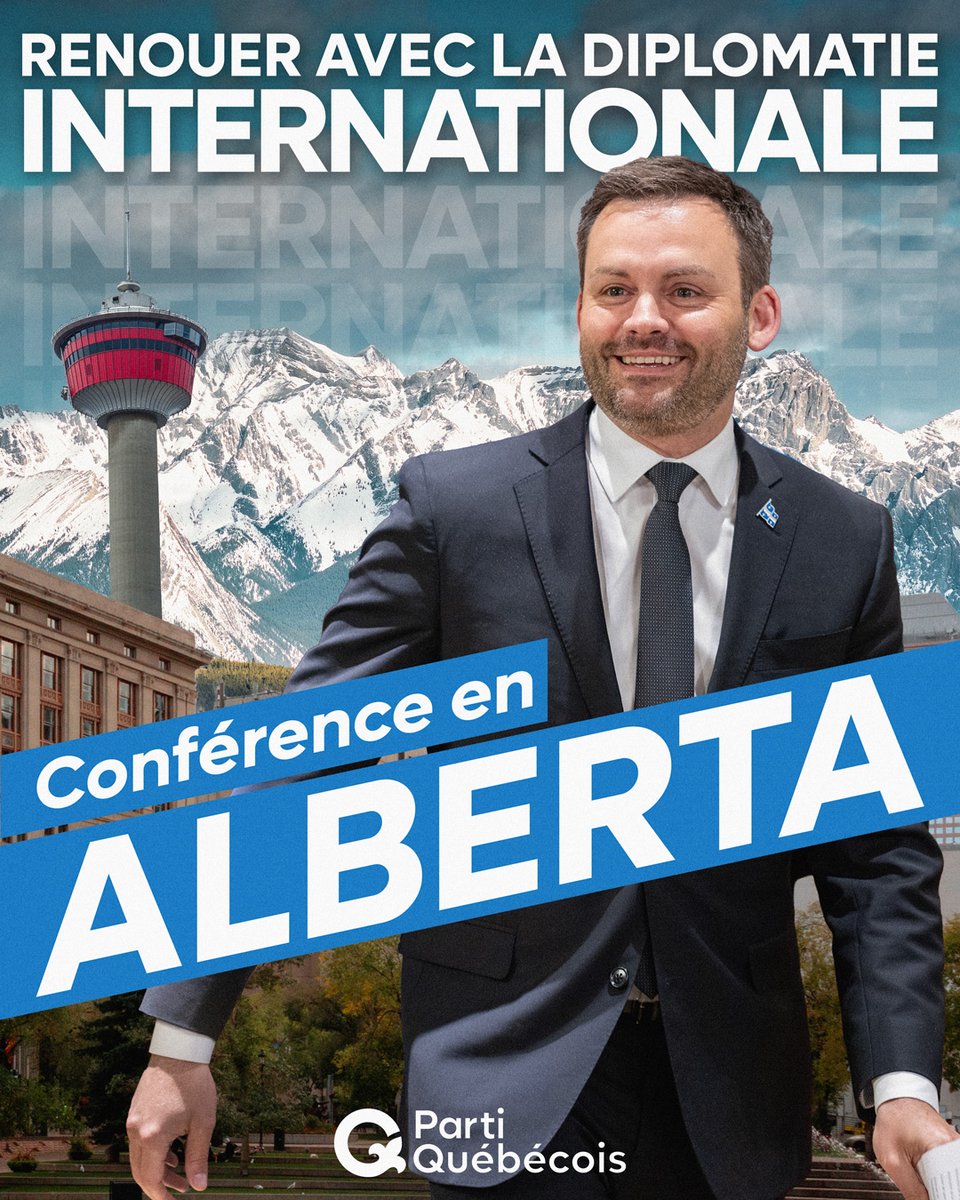Le Québec doit renouer avec sa diplomatie internationale.

Dans la prochaine année, je ferai plusieurs rondes de diplomatie hors Québec. J’ai commencé avec l’Europe il y a deux ans (j’avais visité l’Angleterre, l’Écosse, la Belgique et la France), c’est maintenant le temps de