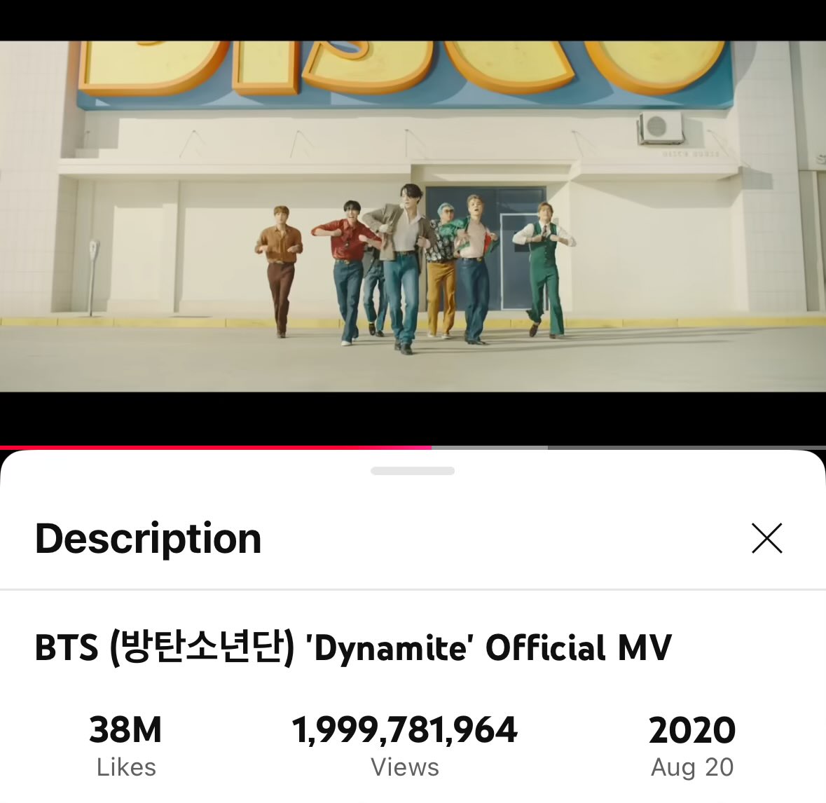 2019mylight's tweet image. I’m view 1,999,781,964
What’s your number ARMY? 
#LikeDynamite #2BxDynamite