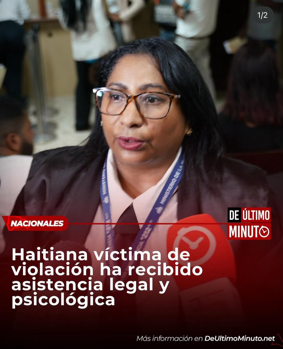 Noelia Hazim (@hazimnoelia) on Twitter photo El <a href="/MMujerRD/">Ministerio de la Mujer República Dominicana</a> se ha convertido en el “Ministerio de Haitianas”. A las dominicanas víctimas de abuso sexual se les ignora, pero para las haitianas siempre hay atención paga con nuestros impuestos. El <a href="/MMujerRD/">Ministerio de la Mujer República Dominicana</a> se ha convertido en el “Ministerio de Haitianas”. A las dominicanas víctimas de abuso sexual se les ignora, pero para las haitianas siempre hay atención paga con nuestros impuestos.