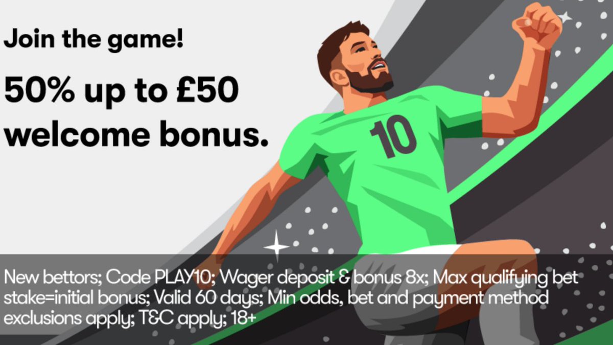 tennis_byte's tweet photo. 🎾 Ace your #TennisBetting with 10Bet

💰 Score a 50% Welcome Bonus up to £50 and raise your game

🔥 #AccaBoost on tennis! Up to 100% boost on winnings

🏆 Loved by tennis fans - 5-star reviews

➡️ https://t.co/XvBtcNrb8e

#AD 🔞 Gamble responsibly. Terms Apply

#atptour #ATP https://t.co/67mM784nJn