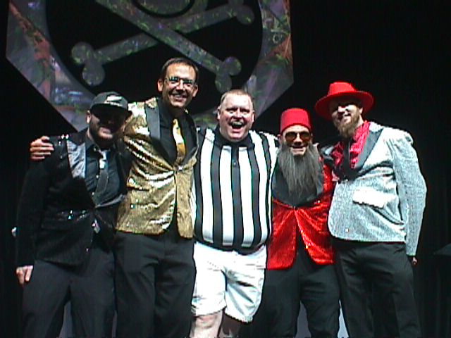 Category: Doppelgängers of DEF CON for 500

Answer: A rare alignment where five hackers look like they came from the same random number seed.

Question: Who are <a href="/lintile/">𝚕𝚒𝚗𝚝𝚒𝚕𝚎</a>, <a href="/F4NCI3/">F4NCI3 🎉 AND!XOR</a>, <a href="/zappbrandnxor/">zapp</a>, <a href="/Hyr0n1/">&!^ Hyr0n 🍜🍍 - ☠️ 34 Prototyping</a>, and <a href="/ellwoodthewood/">Ellwood is</a>?

Mavica MVC-FD5