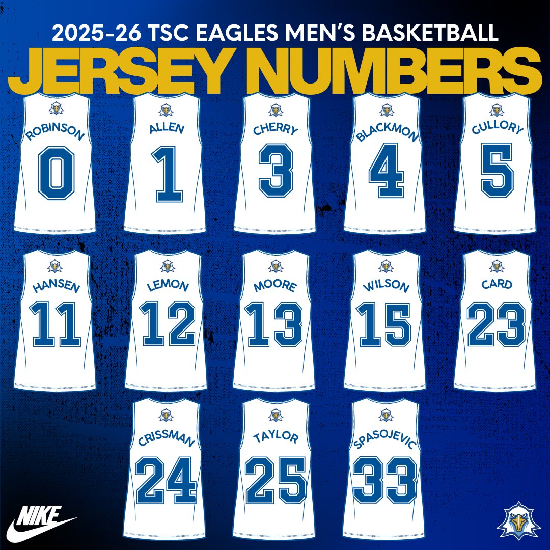 🦅 Jersey numbers for this season! 💪

#Connected