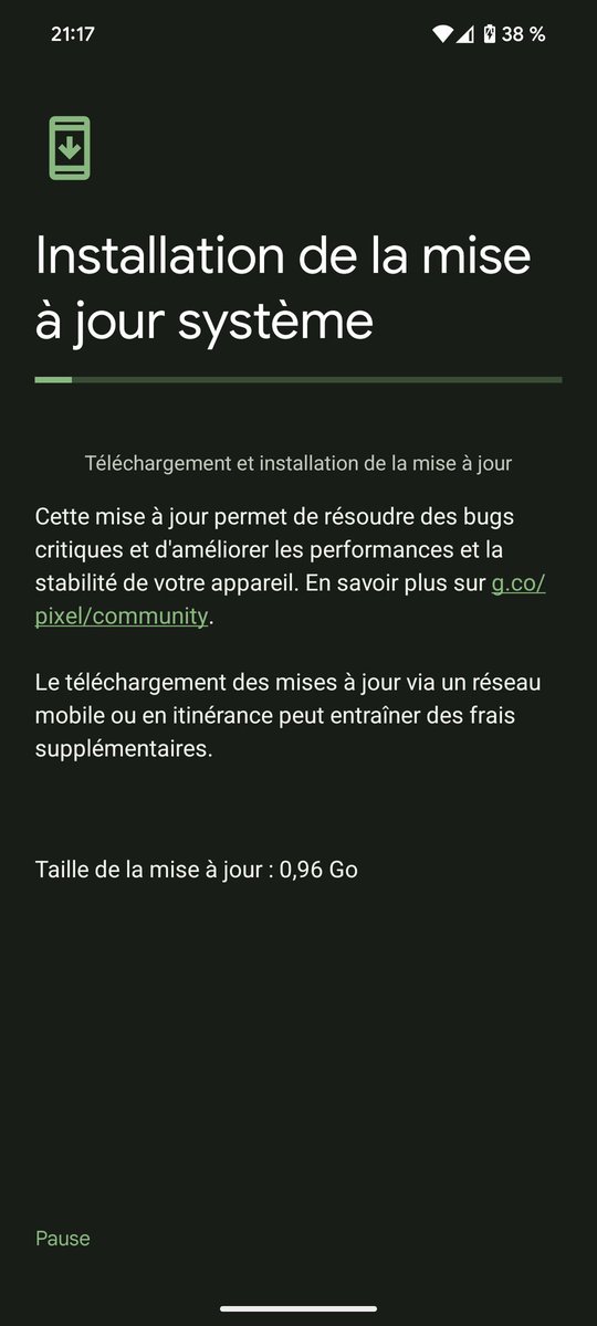 _PePez_'s tweet image. Ça y est, elle est la ! #Android16QPR1 #Material3Epressive