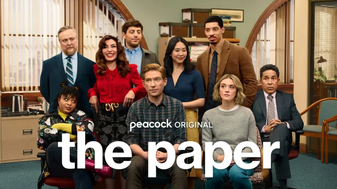 Now that's a vote of confidence. The new series 'The Paper' has already been renewed for Season 2... a day before its series premiere on Peacock. They must have a hit on their hands. #ThePaper #Peacock #TheTrendJukeBox